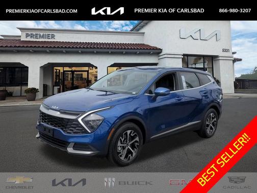 Sapphire Blue 2023 Kia Sportage EX