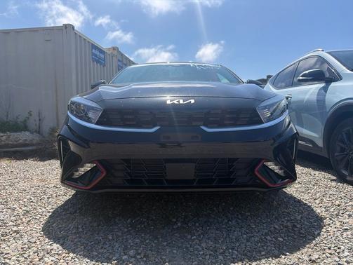 Aurora Black 2024 Kia Forte GT-Line
