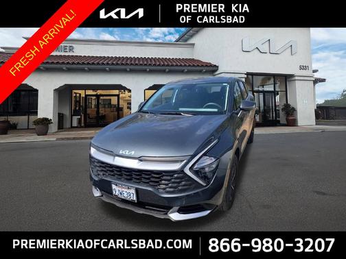 Gray 2023 Kia Sportage Hybrid LX