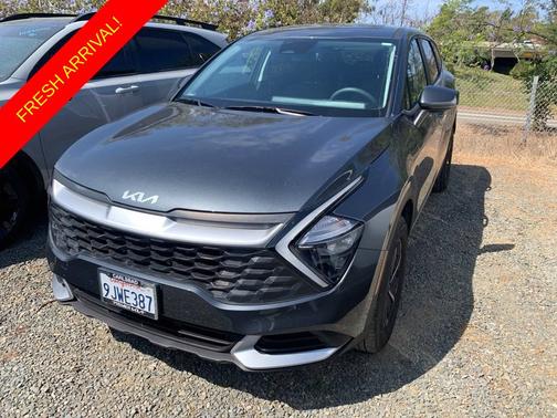 Gray 2023 Kia Sportage Hybrid LX