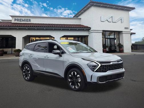 Gray 2024 Kia Sportage X-Line