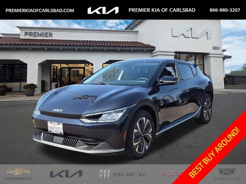 Blue 2024 Kia EV6 Light