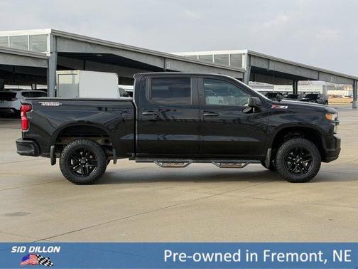 Black 2021 Chevrolet Silverado 1500 Custom Trail Boss