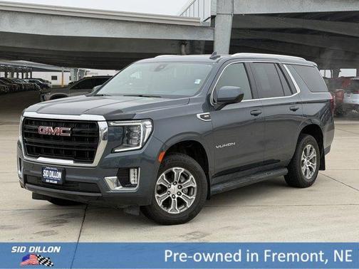 Dark Sky Metallic 2021 GMC Yukon SLE