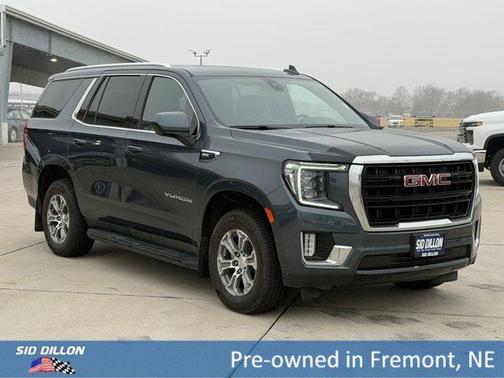 Dark Sky Metallic 2021 GMC Yukon SLE