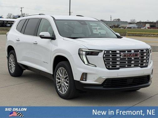 Summit White 2026 GMC Acadia Denali