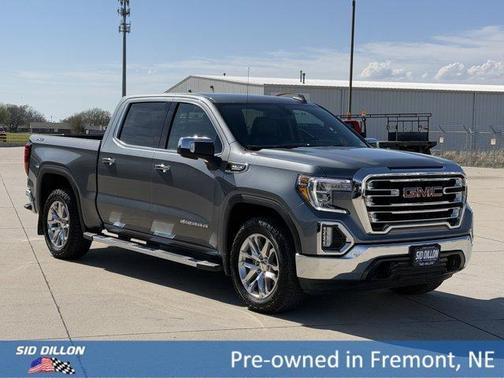Satin Steel Metallic 2021 GMC Sierra 1500 SLT