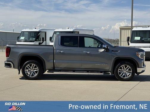 Satin Steel Metallic 2021 GMC Sierra 1500 SLT