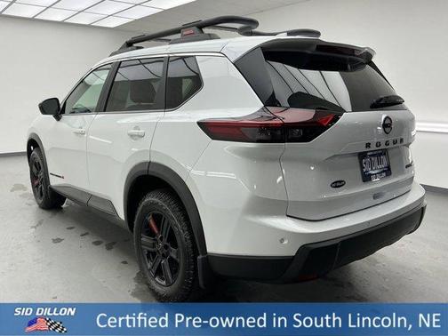 Everest White P 2025 Nissan Rogue Rock Creek