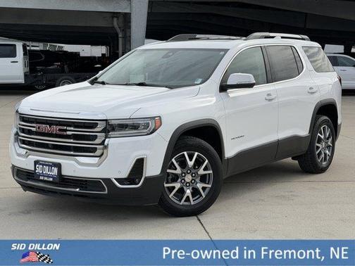 Summit White 2023 GMC Acadia SLT