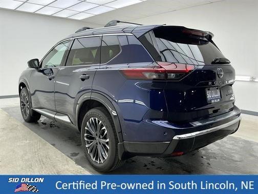 Deep Ocean Blue 2025 Nissan Rogue Platinum