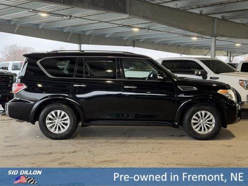 Black 2017 Nissan Armada SV