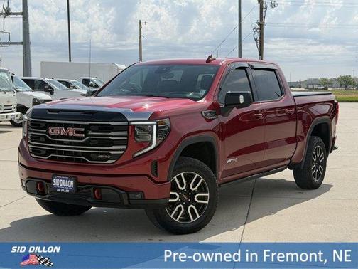 Volcanic Red 2025 GMC Sierra 1500 AT4