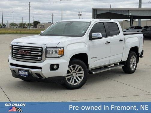 Summit White 2017 GMC Canyon SLT