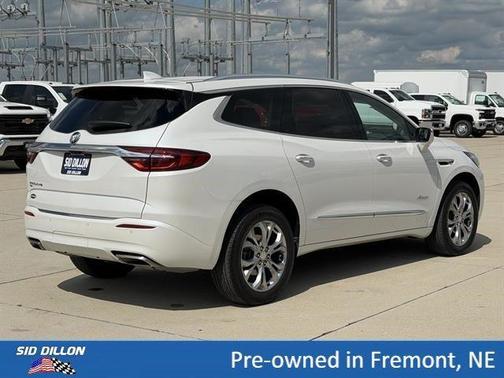 White Frost Tri-Coat 2021 Buick Enclave Avenir