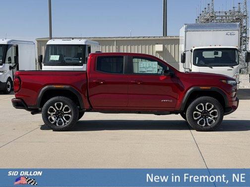 Volcanic Red 2026 GMC Canyon AT4