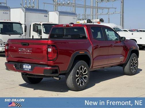 Volcanic Red 2026 GMC Canyon AT4