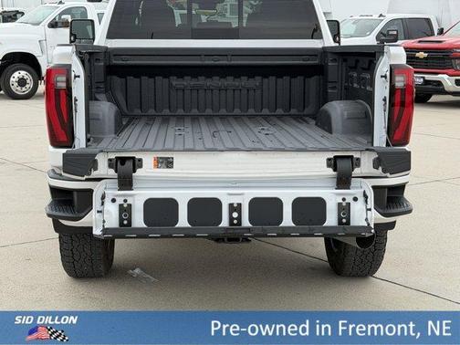 White Frost Tri-Coat 2024 GMC Sierra 3500 Denali