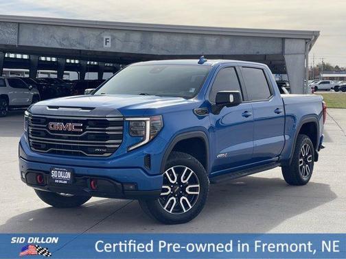 Dynamic Blue Metallic 2022 GMC Sierra 1500 AT4