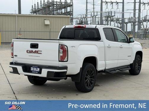 Summit White 2022 GMC Canyon Elevation