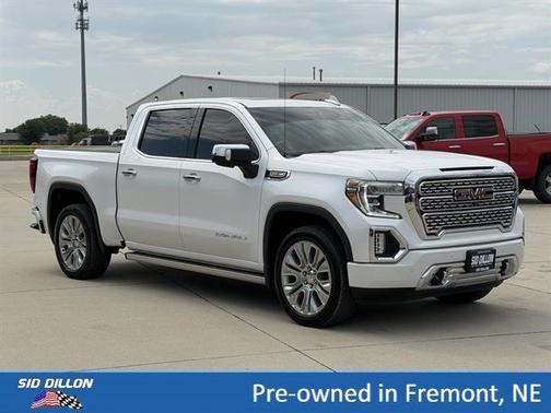 White Frost Tri-Coat 2021 GMC Sierra 1500 Denali