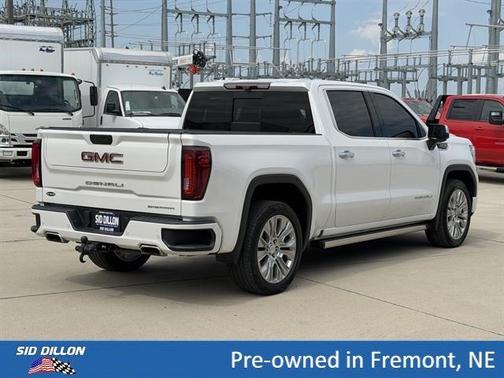 White Frost Tri-Coat 2021 GMC Sierra 1500 Denali