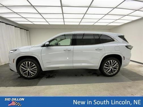 White Tri-Coat 2026 Buick Enclave Avenir