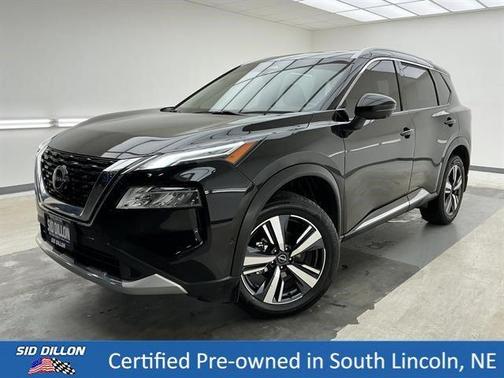 Black 2023 Nissan Rogue Platinum