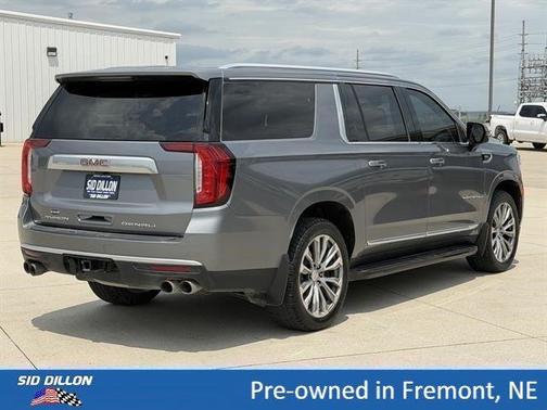 Satin Steel Metallic 2021 GMC Yukon XL Denali