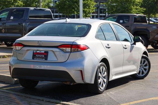 Classic Silver Metallic 2024 Toyota Corolla LE