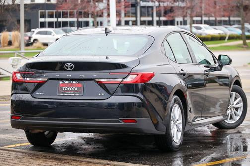Black 2025 Toyota Camry LE