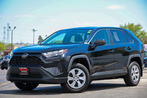 Midnight Black Metallic 2023 Toyota RAV4 LE