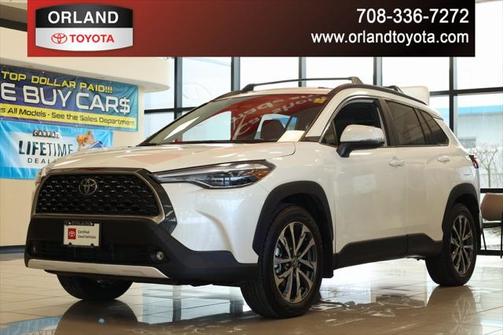Wind Chill Pearl 2023 Toyota Corolla Cross XLE