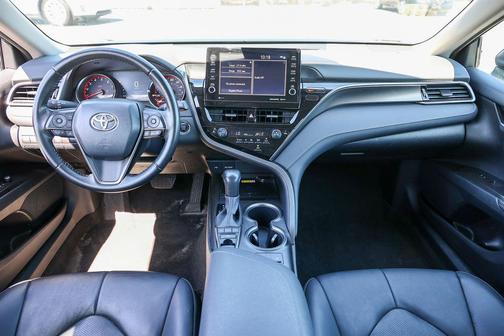Midnight Black Metallic 2024 Toyota Camry XSE