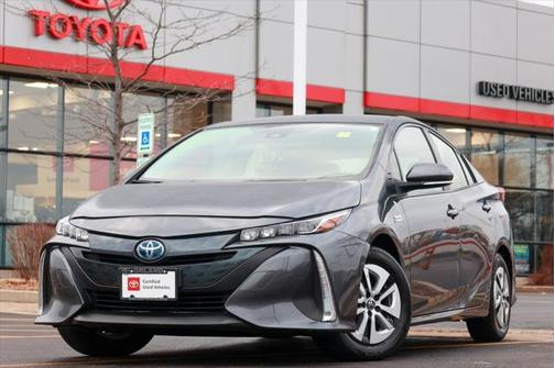 Gray 2021 Toyota Prius Prime XLE