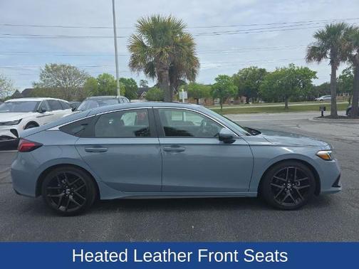 Sonic Gray Pearl 2024 Honda Civic SPORT TOURING