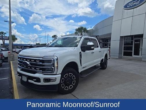 STAR WHITE 2024 Ford F-250 PLATINUM