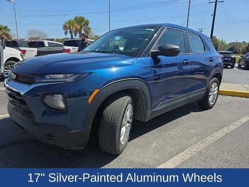 Pacific Blue Metallic 2021 Chevrolet Trailblazer LS