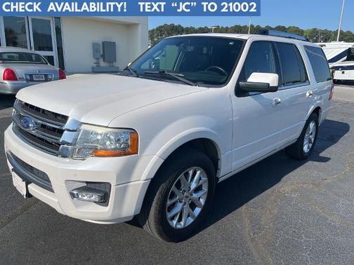 WHITE PLATINUM MET TRI-COAT 2017 Ford Expedition LIMITED