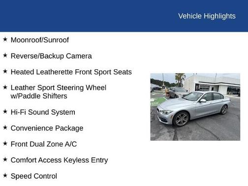 Glacier Silver Metallic 2018 BMW 330 330I