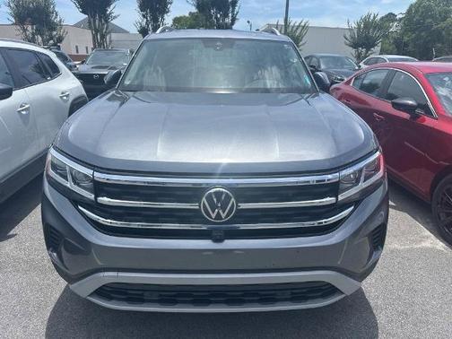 Platinum Gray Metallic 2021 Volkswagen Atlas 3.6 SEL PREMIUM