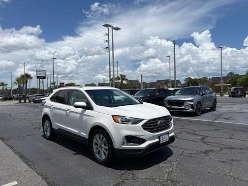 STAR WHITE 2020 Ford Edge TITANIUM