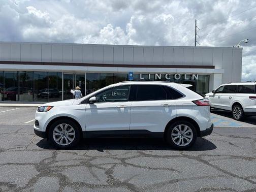STAR WHITE 2020 Ford Edge TITANIUM