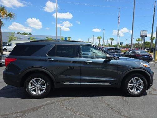 STONE BLUE METALLIC 2022 Ford Explorer XLT