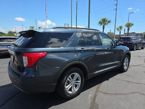 STONE BLUE METALLIC 2022 Ford Explorer XLT