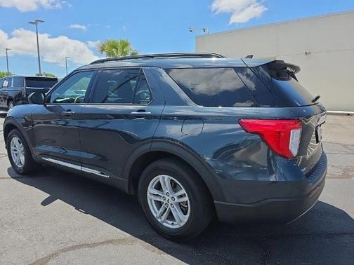 STONE BLUE METALLIC 2022 Ford Explorer XLT