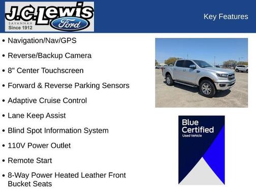 INGOT SILVER 2019 Ford Ranger LARIAT