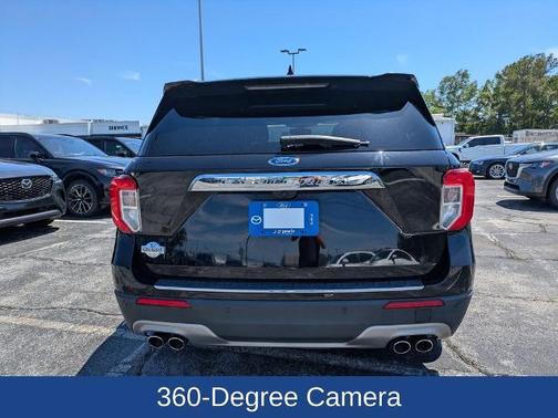 AGATE BLACK METALLIC 2022 Ford Explorer KING RANCH