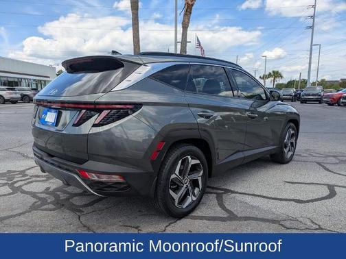 Amazon Gray 2023 Hyundai TUCSON LIMITED