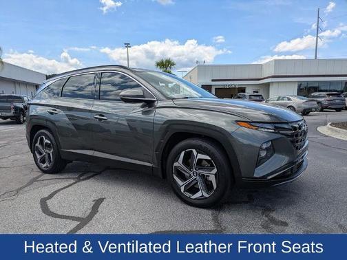 Amazon Gray 2023 Hyundai TUCSON LIMITED